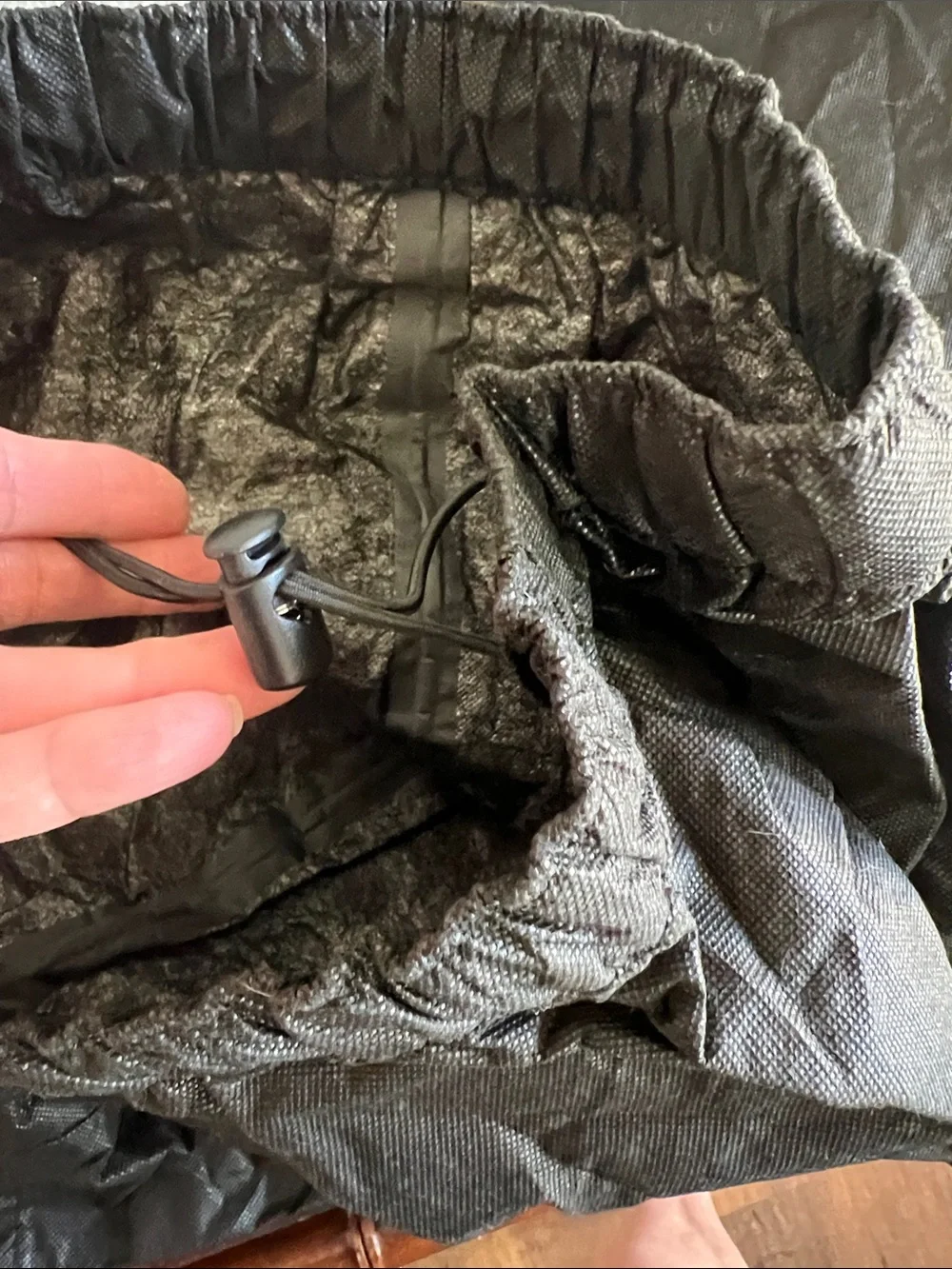 frogg toggs Men's Black Waterproof Overpant Joggers